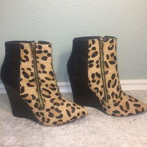 Leopard Ankle Booties